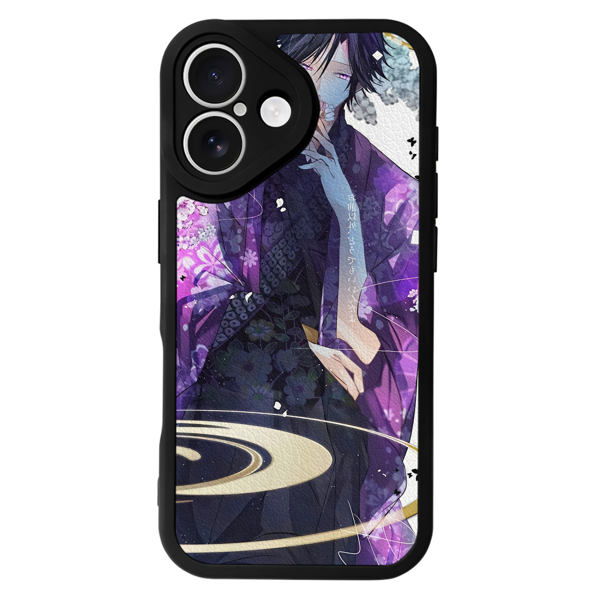 （画像用） 刀剣乱舞 Touken Ranbu 【iPhone 16シリーズ対応】シリコンスマホケース（レザー調） 材質：シリコン